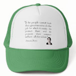 Trust in the government, Barack Obama hats
