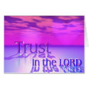 Trust In The Lord cards