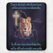 Trust in the Lord mousepad