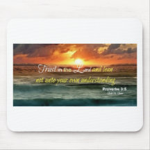 Trust in the Lord Mousepads