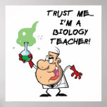 Trust Me... I'm a Biology Teacher Posters