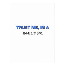 Trust Me I'm a Builder Post Card