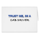 Trust Me I'm a Cab Driver Card