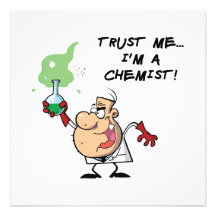 Trust Me, I'm a Chemist Custom Invites
