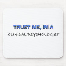 Trust Me I'm a Clinical Psychologist Mouse Mats