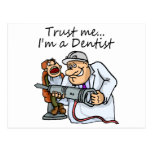 Trust Me Im A Dentist Post Card