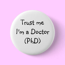Trust me I'm a Doctor badge buttons