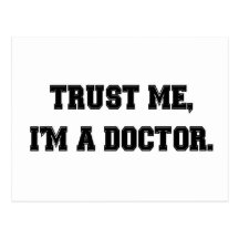 Trust me, I'm a Doctor. Postcards