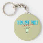 Trust Me I'm A Doctor Stick Art Dr. Keychains