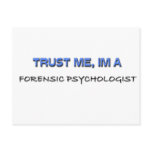 Trust Me I'm a Forensic Psychologist postcards