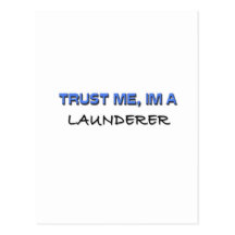 Trust Me I'm a Launderer Post Cards