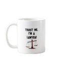 Trust me Im a lawyer mugs