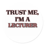 Trust Me I'm A LECTURER stickers