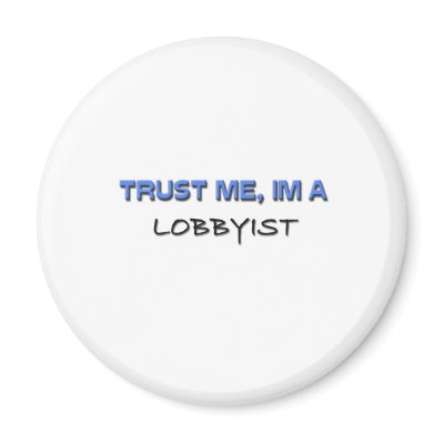 Trust Me I'm a Lobbyist Magnets by professions