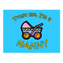 Trust Me Im a Nanny Products Postcard