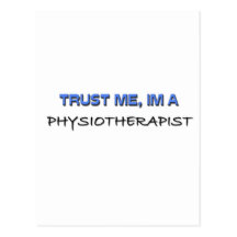 Trust Me I'm a Physiotherapist Postcard