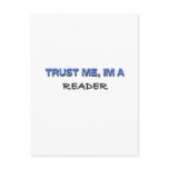 Trust Me I'm a Reader postcards