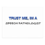 Trust Me I'm a Speech Pathologist Post Card