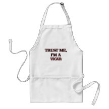Trust Me I'm A VICAR Apron