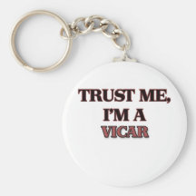 Trust Me I'm A VICAR Key Chains