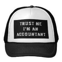 Trust Me I'm An Accountant Mesh Hats