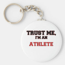 Trust Me I'm an My Athlete Keychain