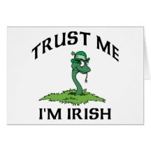 Trust Me I'm Irish Gift Greeting Cards