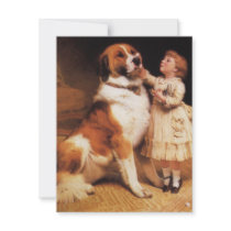 Trust (Saint Bernard) by Charles Burton Barber Announcements