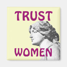 TRUST WOMEN magnet