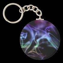 truth...an illusion keychains