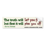 Truth bumper sticker bumper stickers
