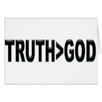 Truth is Greater Than God Cards