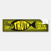 Truth is in Jesus Bumper Stickers
