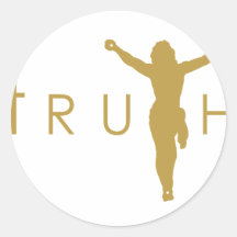 Truth-Jesus Stickers