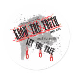 Truth Will Set You Free Sticker