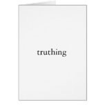 truthing cards