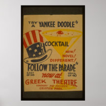 Try A-Yankee Doodle Cocktail Poster