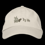 Try Me embroidered hats
