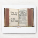 Try Not To Sin And Be Bad Mousepad