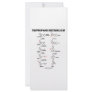 Tryptophan Metabolism (Chemistry) Custom Rack Cards