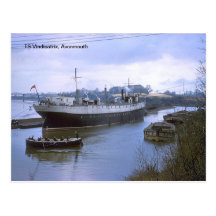 TS Vindicatrix, Avonmouth Postcard