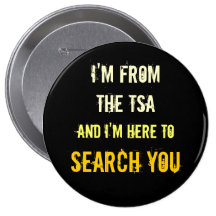 TSA Airport Pat-Down Button