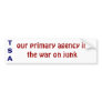 TSA BUMPER STICKERS