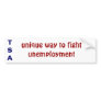 TSA BUMPER STICKERS