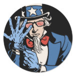 TSA- Uncle Sam stickers
