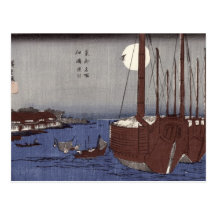 Tsukudajima island and the Fukagawa district Post Cards