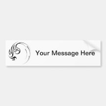 Tsunami Wave Bumper Sticker