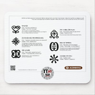 TT Meanings - ADINKRA Symbols