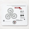 TT Meanings - TRISKELL mousepads