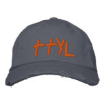 TTYL Distressed Basebal Cap - Customised embroidered hats